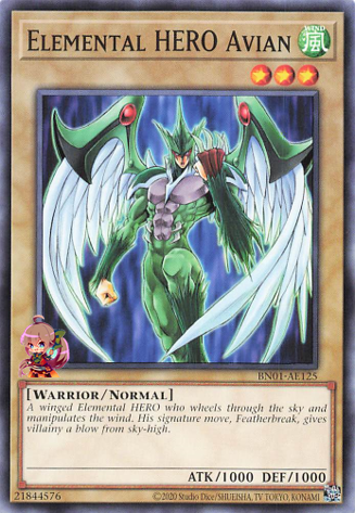 Elemental HERO Avian [BN01-AE125-C]