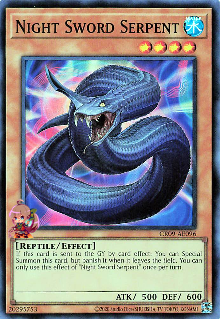 Night Sword Serpent [CR09-AE096-SR]