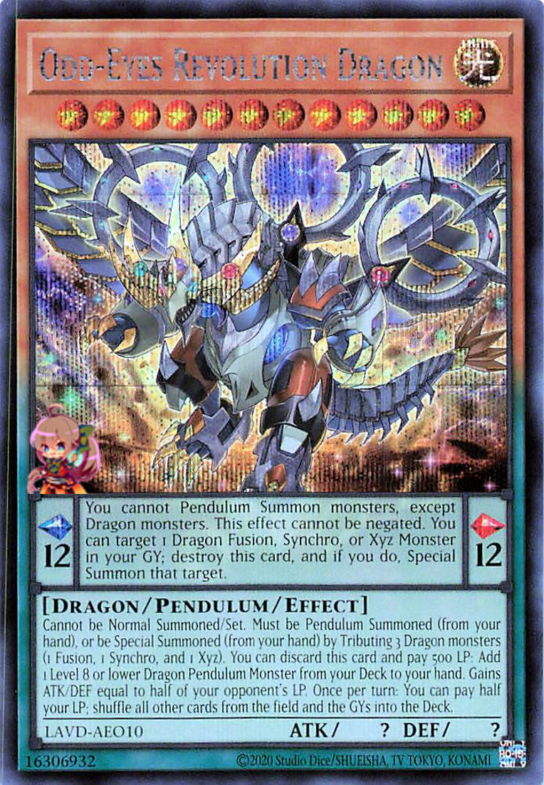Odd-Eyes Revolution Dragon [LAVD-AEO10-SCR]