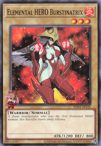Elemental HERO Burstinatrix [BN01-AE126-C]