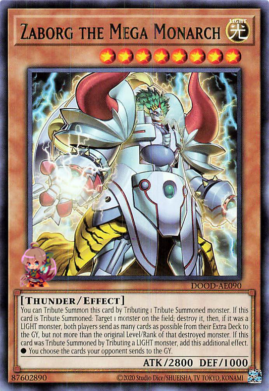 Zaborg the Mega Monarch [DOOD-AE090-R]