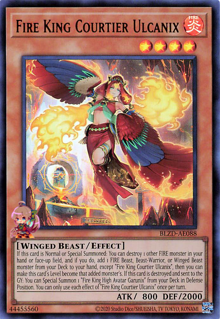 Fire King Courtier Ulcanix [BLZD-AE088-UR]