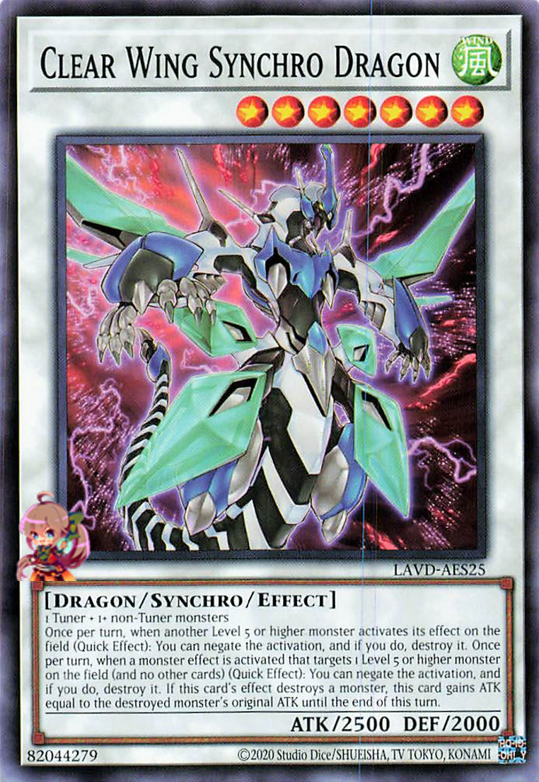 Clear Wing Synchro Dragon [LAVD-AES25-C]