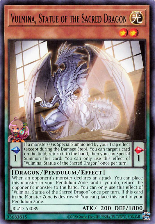 Vulmina, Statue of the Sacred Dragon [BLZD-AE089-C]