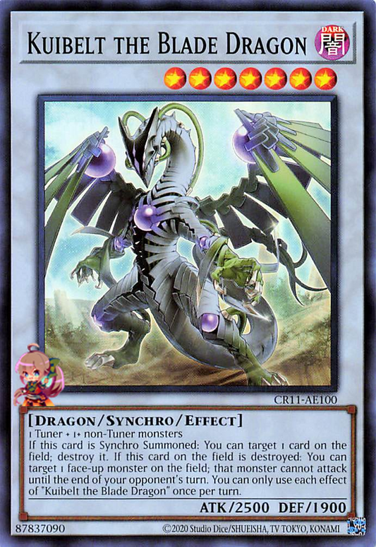 Kuibelt the Blade Dragon [CR11-AE100-SR]