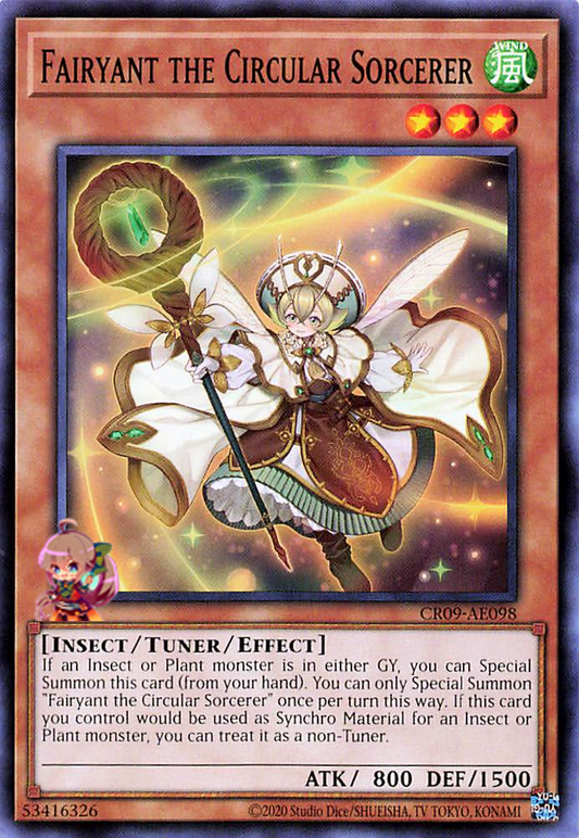 Fairyant the Circular Sorcerer [CR09-AE098-C]