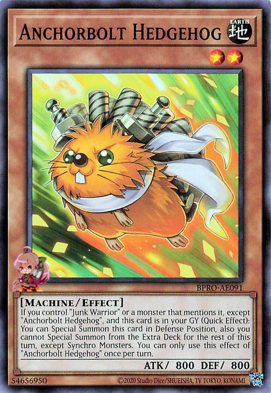 Anchorbolt Hedgehog [BPRO-AE091-C]