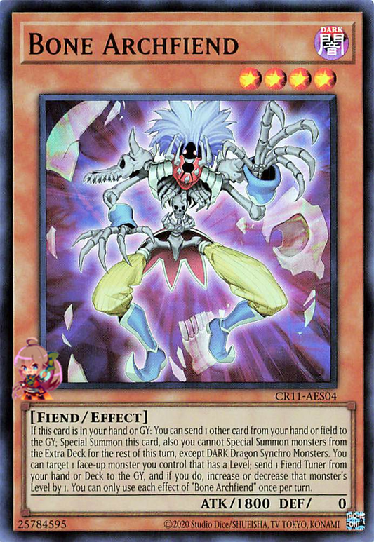Bone Archfiend [CR11-AES04-UR]