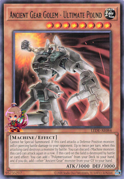 Ancient Gear Golem - Ultimate Pound [LEDE-AE084-R]