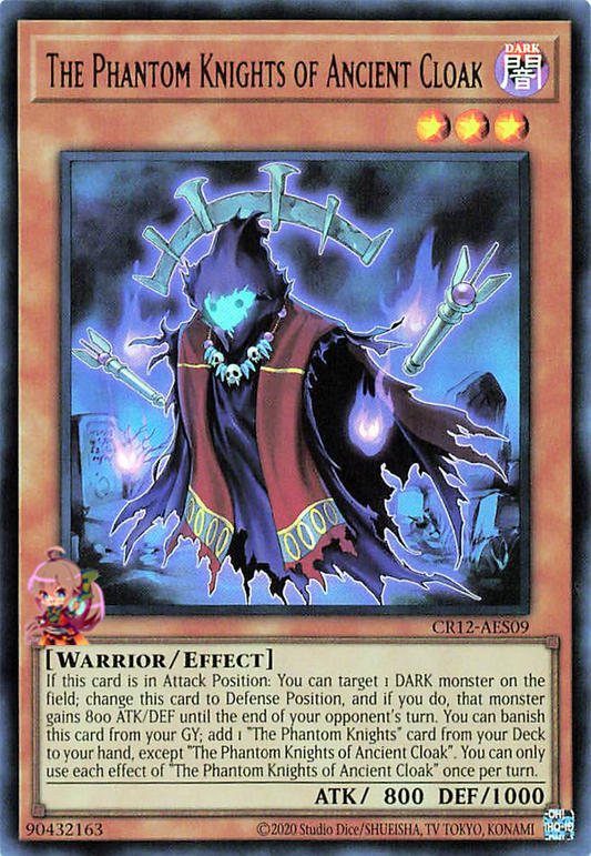 The Phantom Knights of Ancient Cloak [CR12-AES09-UR]