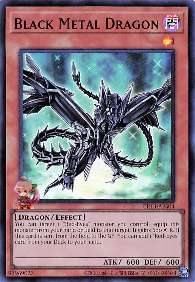 Black Metal Dragon [CR13-AES04-UR]