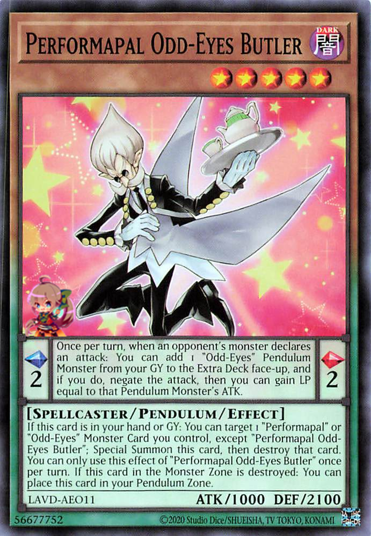 Performapal Odd-Eyes Butler [LAVD-AEO11-C]