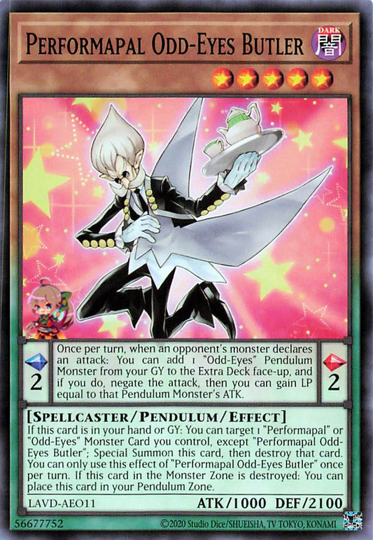 Performapal Odd-Eyes Butler [LAVD-AEO11-C]