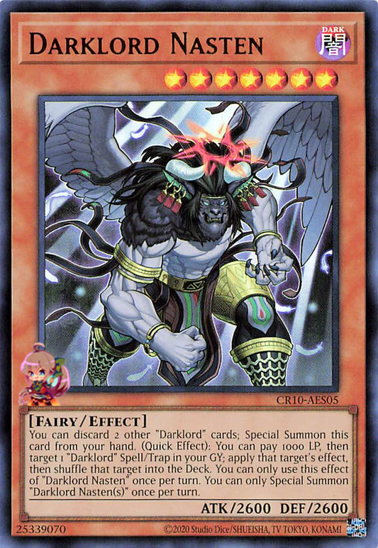 Darklord Nasten [CR10-AES05-UR]