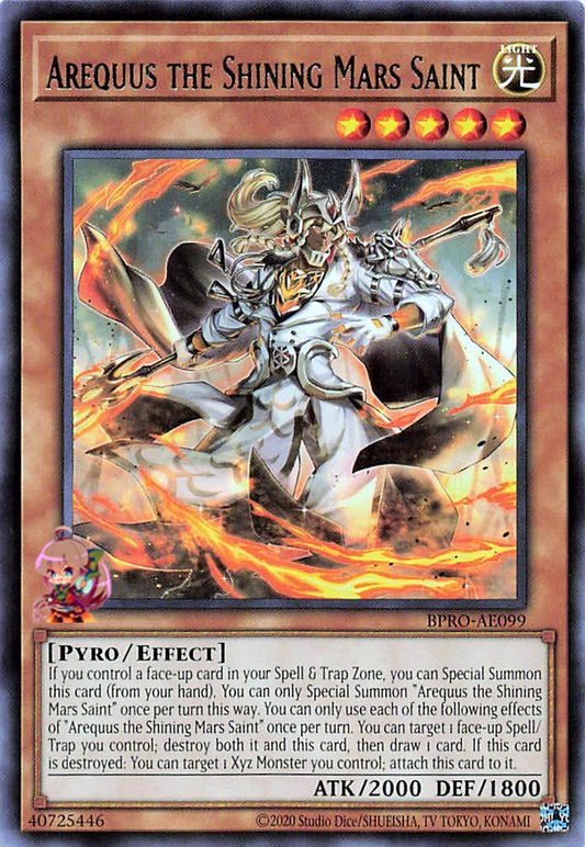 Arequus the Shining Mars Saint [BPRO-AE099-R]
