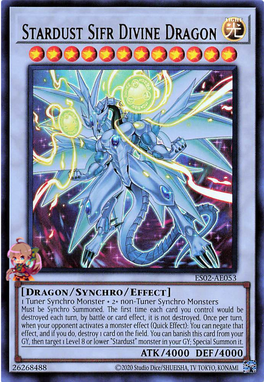 Stardust Sifr Divine Dragon [ES02-AE053-UR]