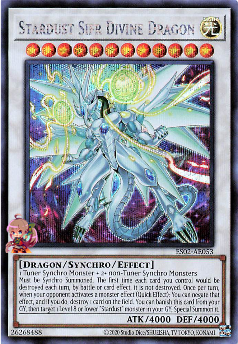 Stardust Sifr Divine Dragon [ES02-AE053-SCR]
