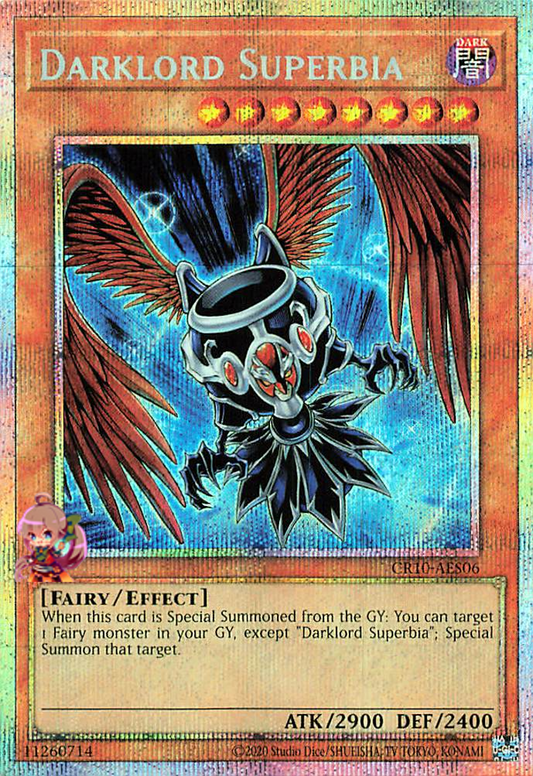 Darklord Superbia [CR10-AES06-PSCR]
