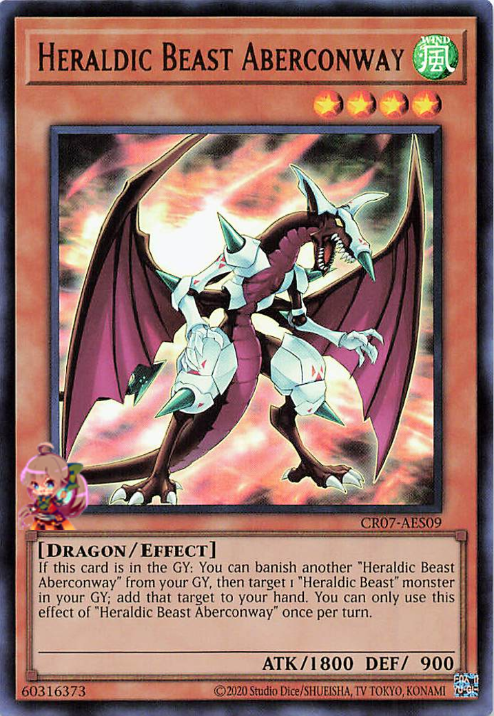 Heraldic Beast Aberconway [CR07-AES09-UR]