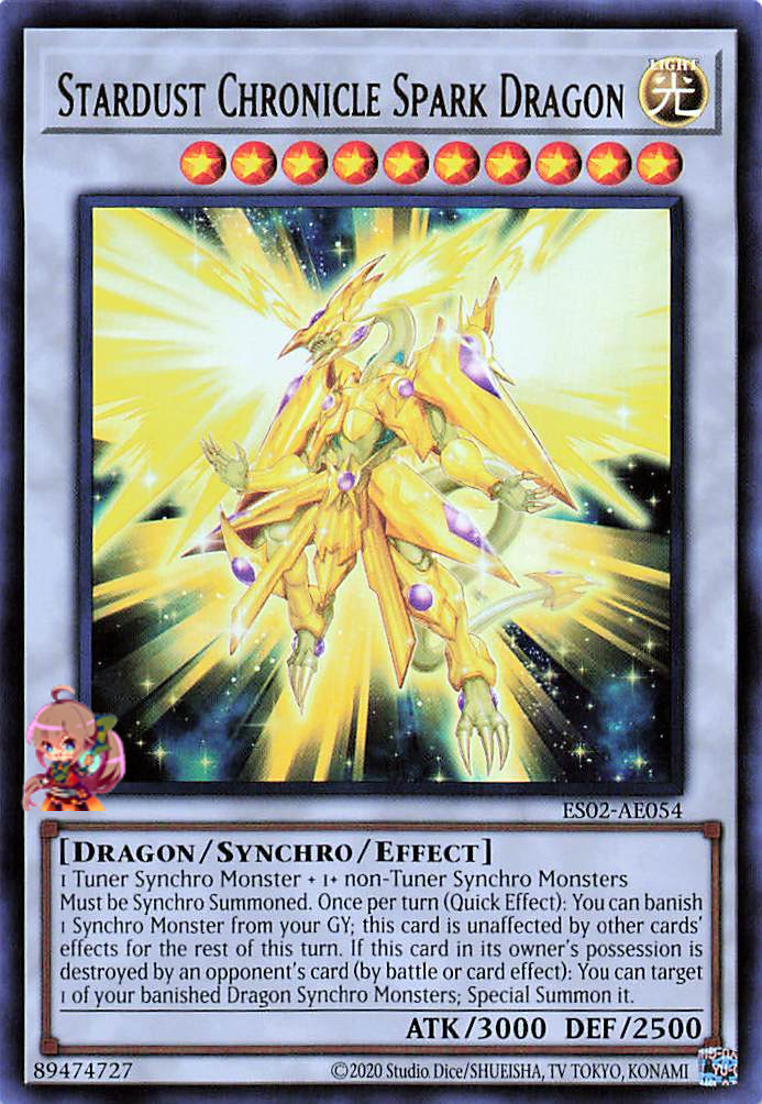 Stardust Chronicle Spark Dragon [ES02-AE054-UR]
