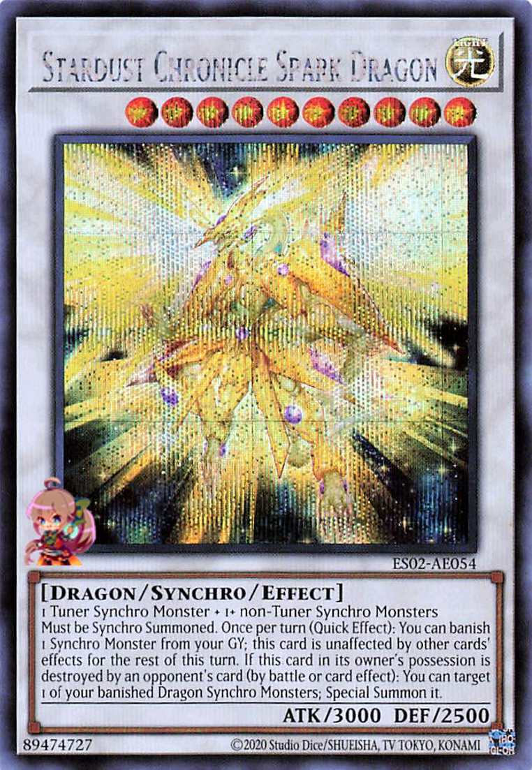 Stardust Chronicle Spark Dragon [ES02-AE054-SCR]