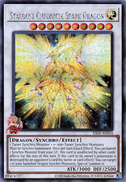 Stardust Chronicle Spark Dragon [ES02-AE054-SCR]