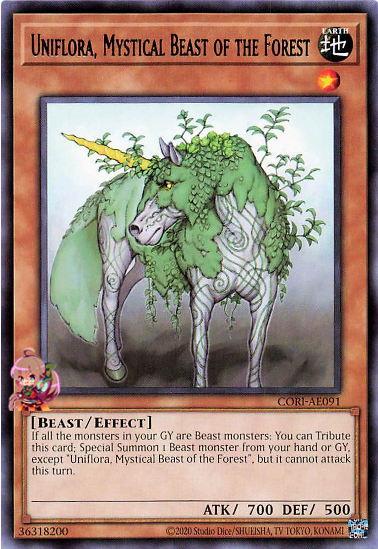 Uniflora, Mystical Beast of the Forest [CORI-AE091-R]