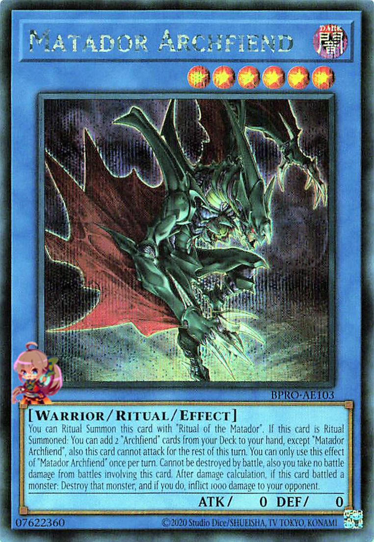 Matador Archfiend [BPRO-AE103-SCR]
