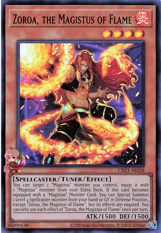 Zoroa, the Magistus of Flame [CR11-AES28-UR]