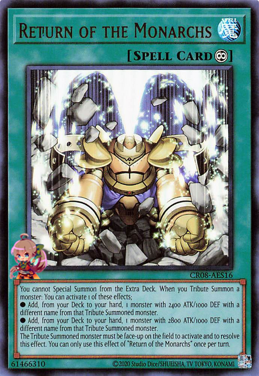 Return of the Monarchs [CR08-AES16-UR]