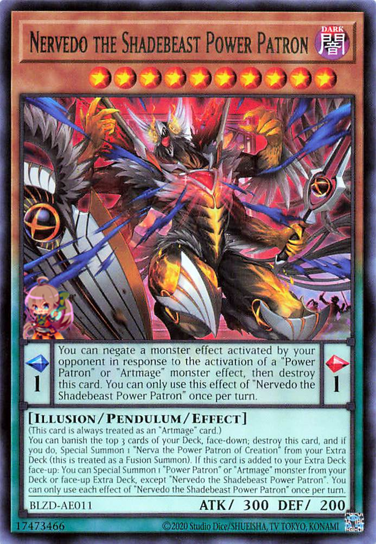 Nervedo the Shadebeast Power Patron [BLZD-AE011-R]