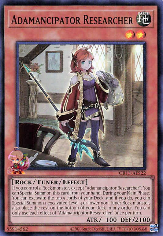 Adamancipator Researcher [CR13-AES22-UR]