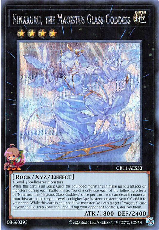 Ninaruru, the Magistus Glass Goddess [CR11-AES33-SCR]