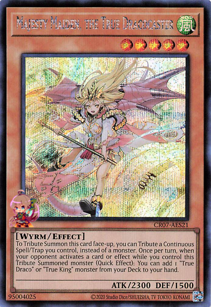 Majesty Maiden, the True Dracocaster [CR07-AES21-SCR]