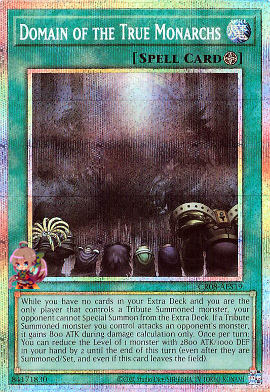 Domain of the True Monarchs [CR08-AES19-PSCR]