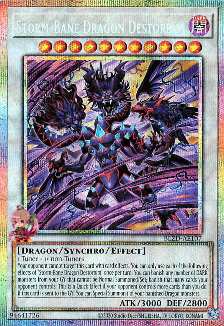 Storm-Bane Dragon Destorbim [BLZD-AE107-PSCR]