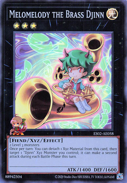 Melomelody the Brass Djinn [ES02-AE058-SR]