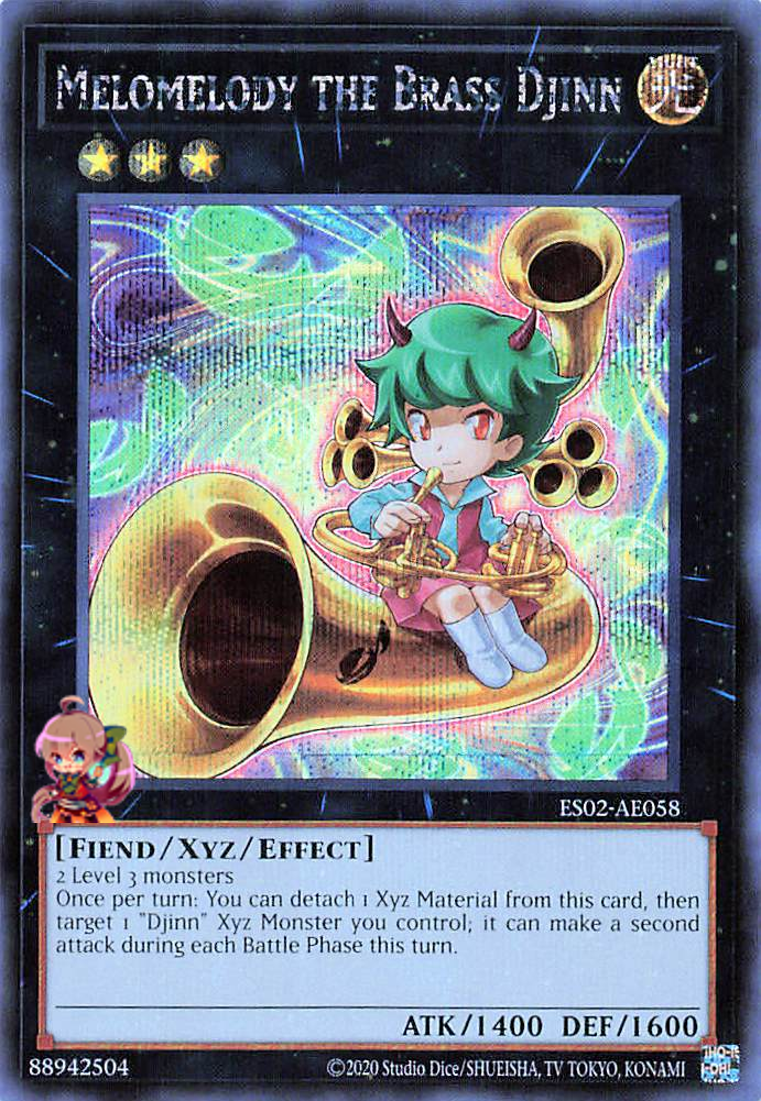 Melomelody the Brass Djinn [ES02-AE058-SCR]