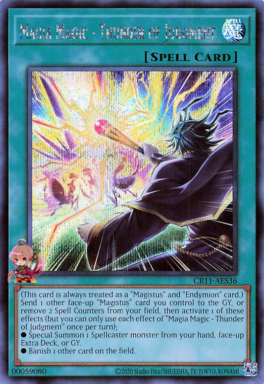 Magia Magic - Thunder of Judgment [CR11-AES36-SCR]