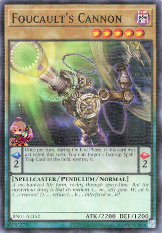 Foucault's Cannon [BN01-AE152-NPR]