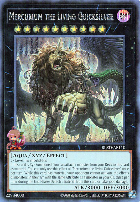 Mercurium the Living Quicksilver [BLZD-AE110-SCR]