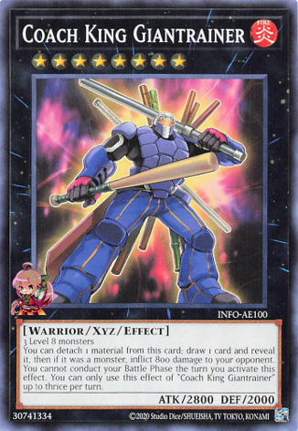 Coach King Giantrainer [INFO-AE100-C]