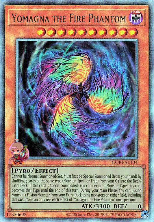 Yomagna the Fire Phantom [CORI-AE104-UTR]