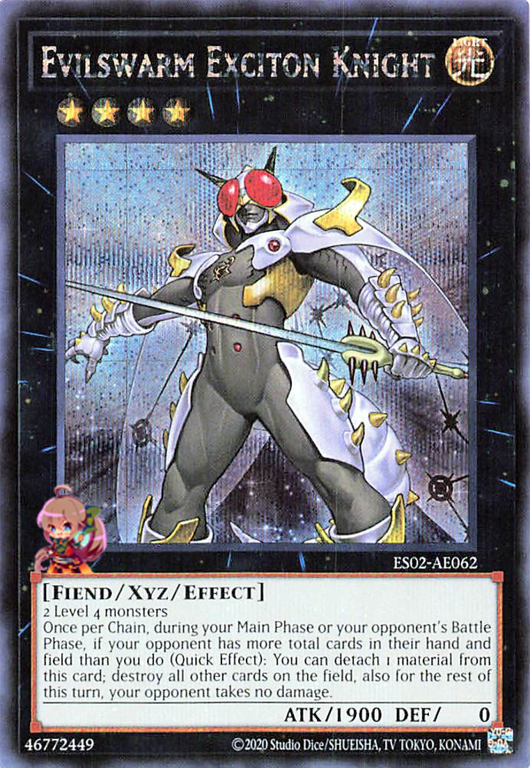 Evilswarm Exciton Knight [ES02-AE062-SCR]