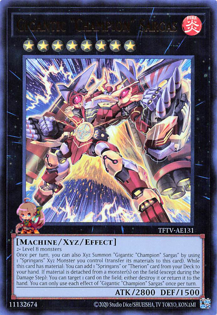 Gigantic Champion Sargas [TFTV-AE131-UR]