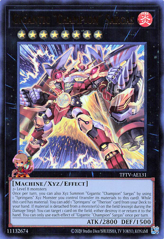 Gigantic Champion Sargas [TFTV-AE131-UR]