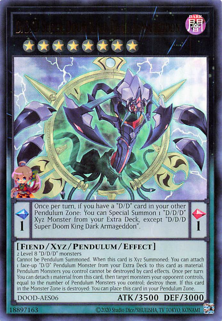 D/D/D スーパードゥームキング ダークアルマゲドン [DOOD-AES06-UR]