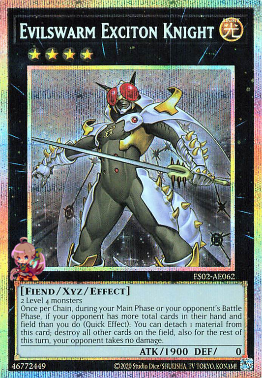 Evilswarm Exciton Knight [ES02-AE062-PSCR]
