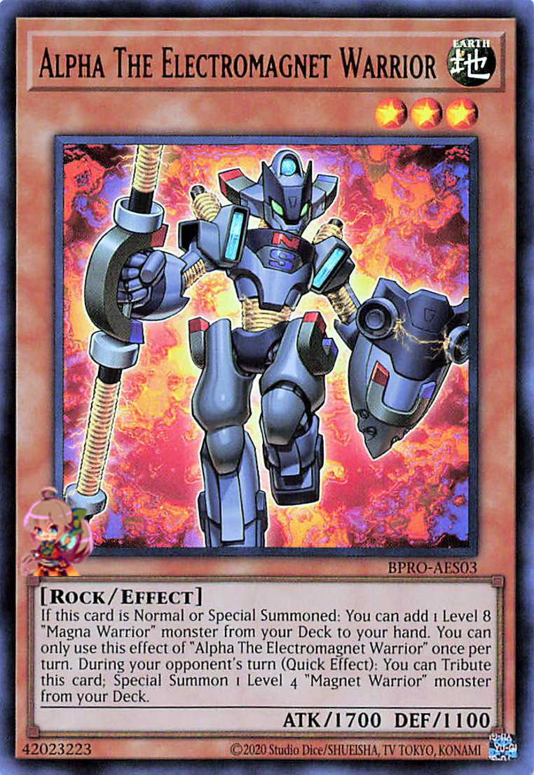 Alpha The Electromagnet Warrior [BPRO-AES03-UR]