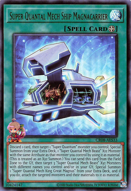 Super Quantal Mech Ship Magnacarrier [CR08-AES33-UR]